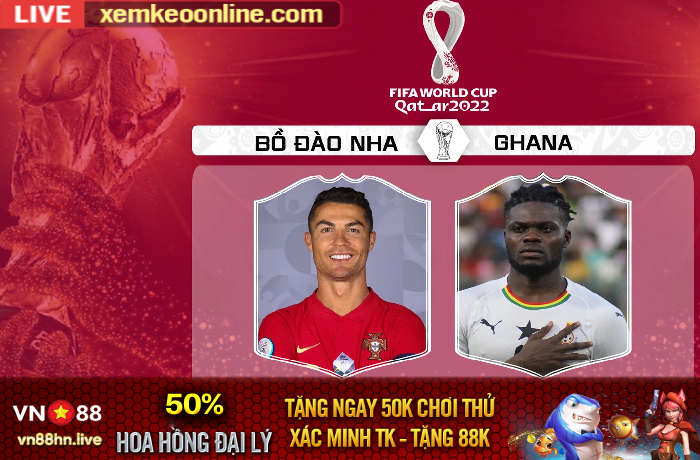 Bo Dao Nha vs Ghana 1