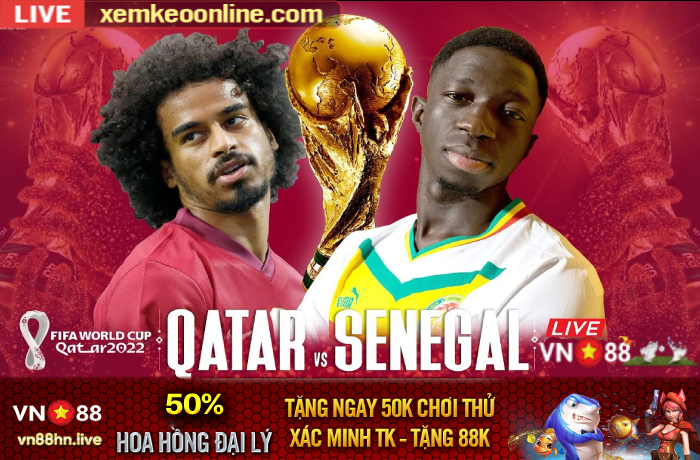 Qatar vs Senegal Soi Keo World Cup 2022 1