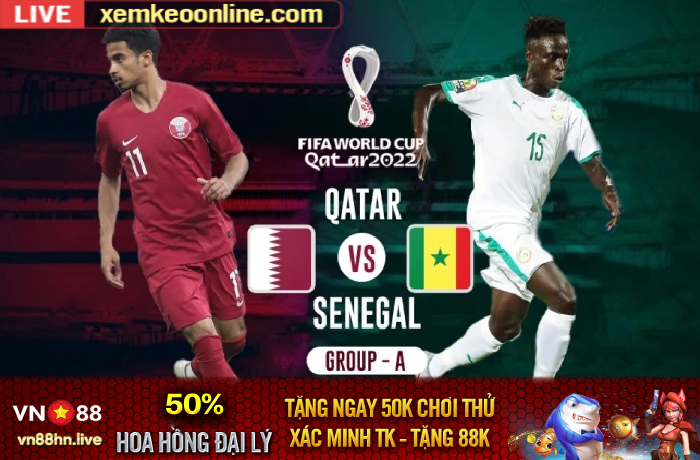 Qatar vs Senegal Soi Keo World Cup 2022
