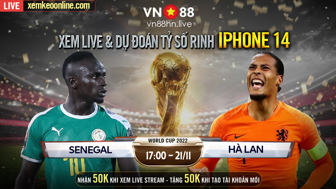 Senegal vs Ha Lan