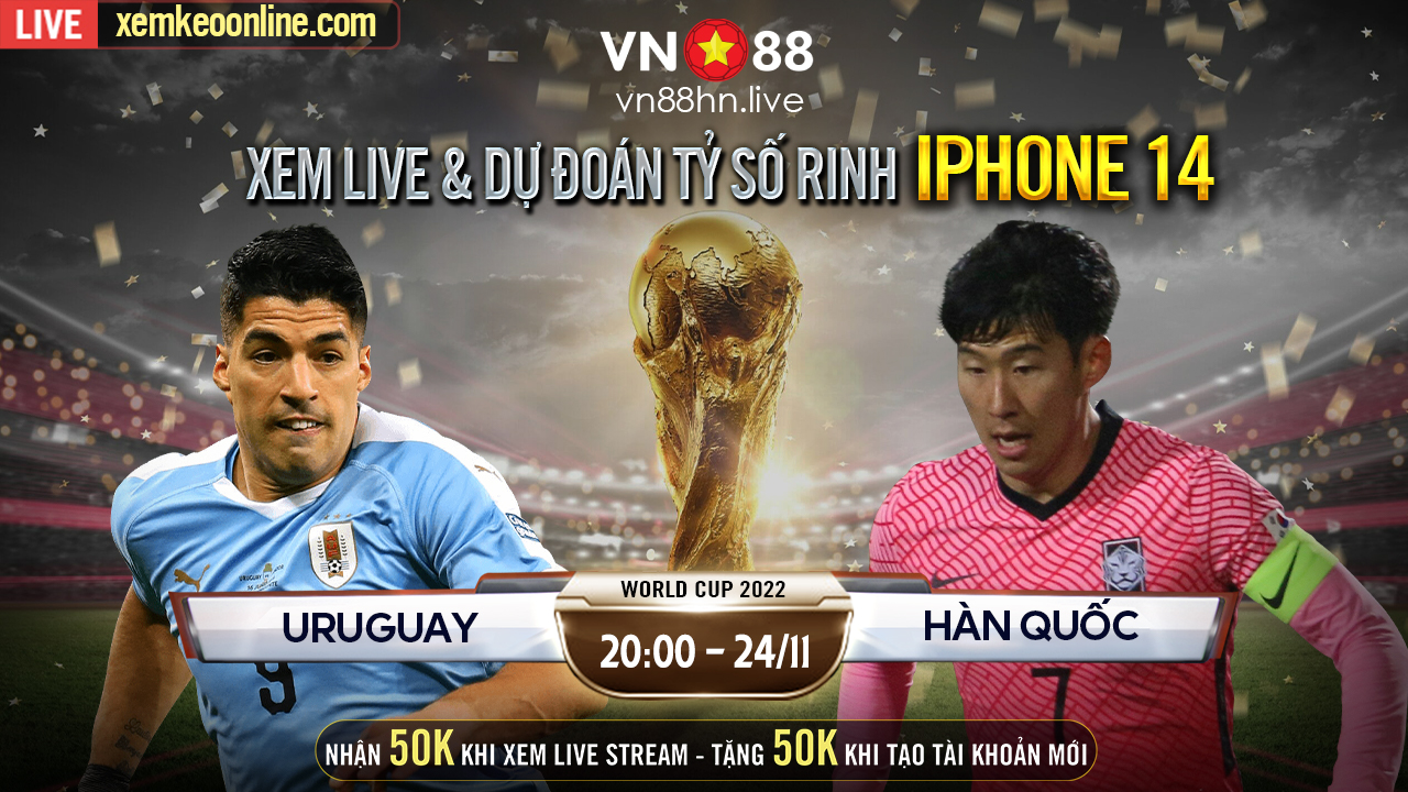 Uruguay vs Han Quoc