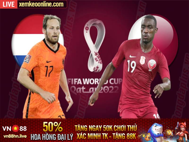 Đội hình dự kiến Hà Lan vs Qatar