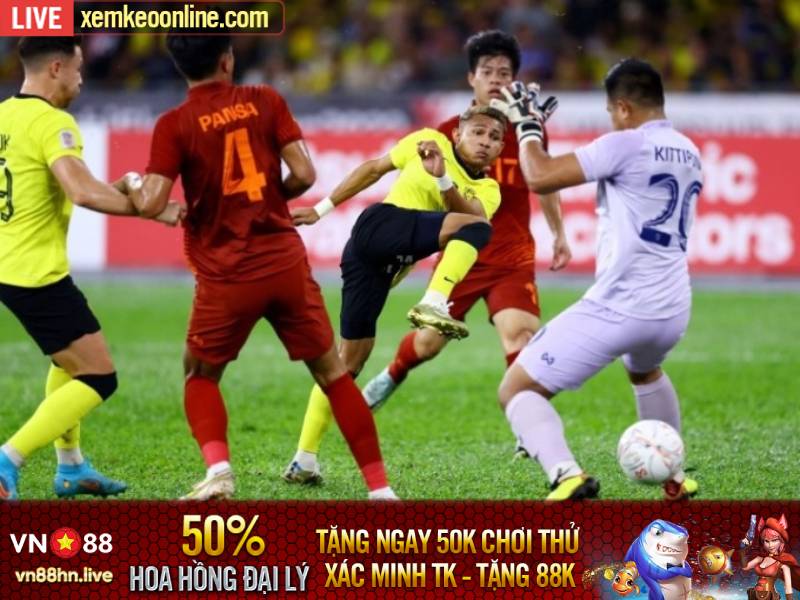 Malaysia hạ Thái Lan ở bán kết lượt đi AFF Cup