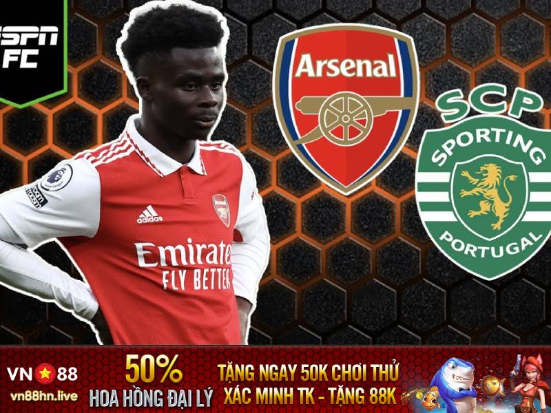 Nhận định bóng đá Sporting Lisbon vs Arsenal cúp C2