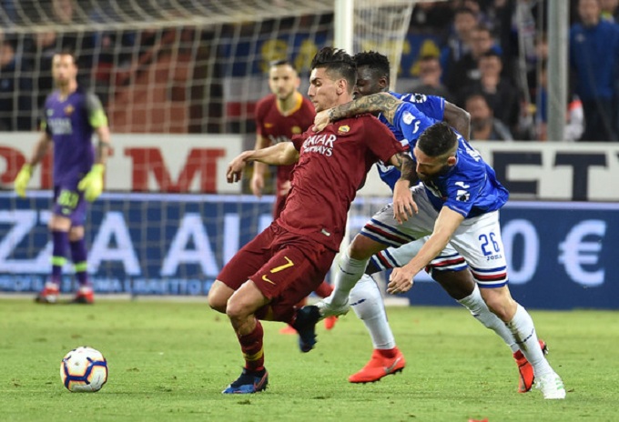 soi keo AS Roma vs Sampdoria