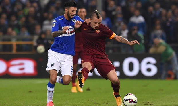 nhan dinh as roma vs sampdoria