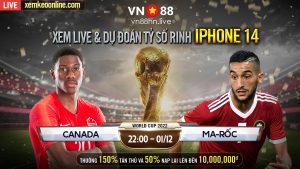 Canada vs Ma roc