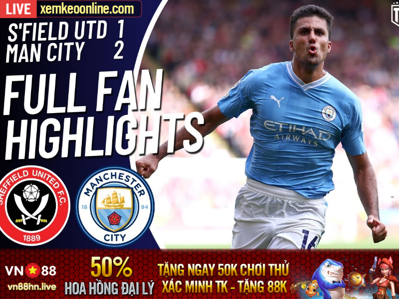 Highlights NHA 2023/24 | Sheffield United 1-2 Manchester City