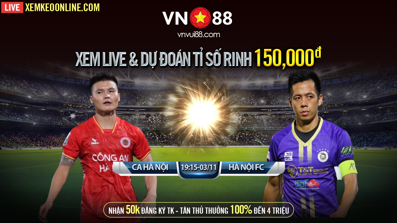Soi Kèo Công An Hà Nội vs Hà Nội FC, 19h15 ngày 3/11