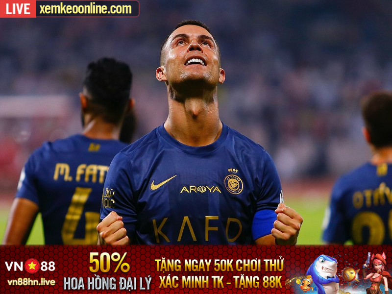 Ronaldo ghi bàn, Al Nassr thắng trận thứ sáu liên tiếp