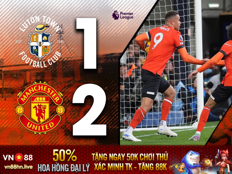 Hightlights EPL 23/24 | Luton 1-2 Man Utd 