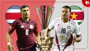 Nhận định bóng đá Costa Rica vs Suriname 10h00 ngày 16/6/2025