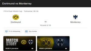 Nhận định bóng đá Dortmund vs Monterrey 08h00 ngày 2/7/2025