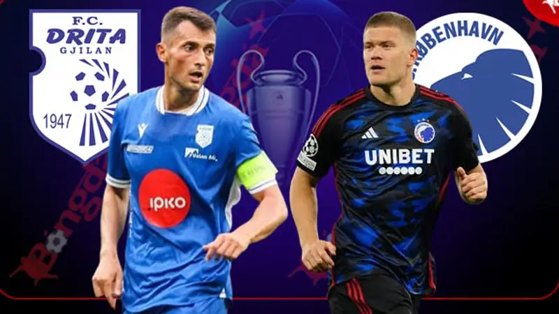 Nhận định bóng đá Drita Gjilan vs Copenhagen