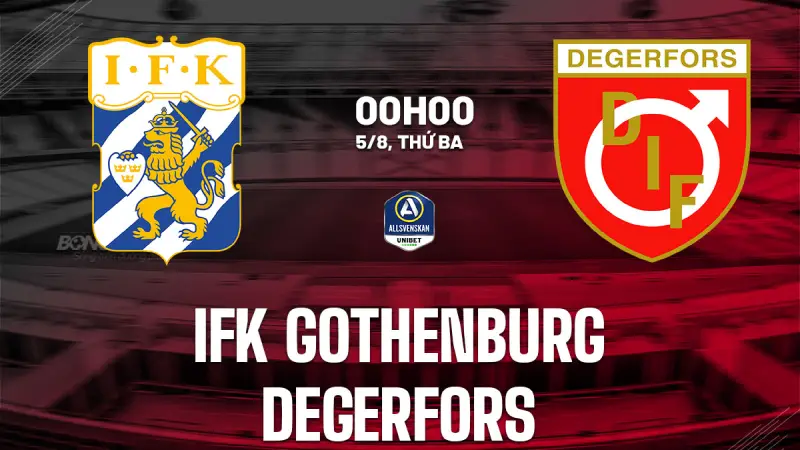 Nhận định bóng đá Goteborg vs Degerfors 00h00 ngày 5/8/2025