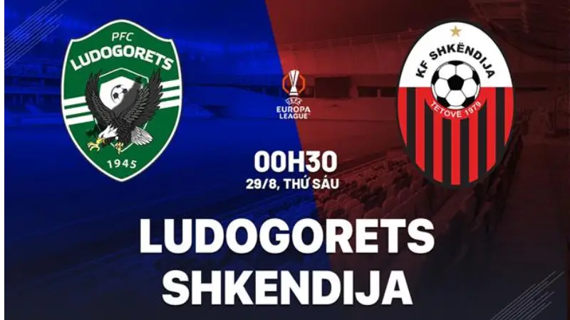 Nhận định bóng đá Ludogorets vs Shkendija 00h30 ngày 29/8/2025
