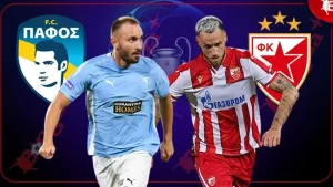 Nhận định bóng đá Pafos vs Crvena Zvezda