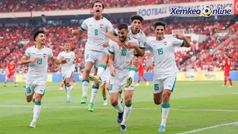 Indonesia gục ngã 0-2 trước sức mạnh Iraq lượt cuối bảng F vòng loại hai World Cup 2026