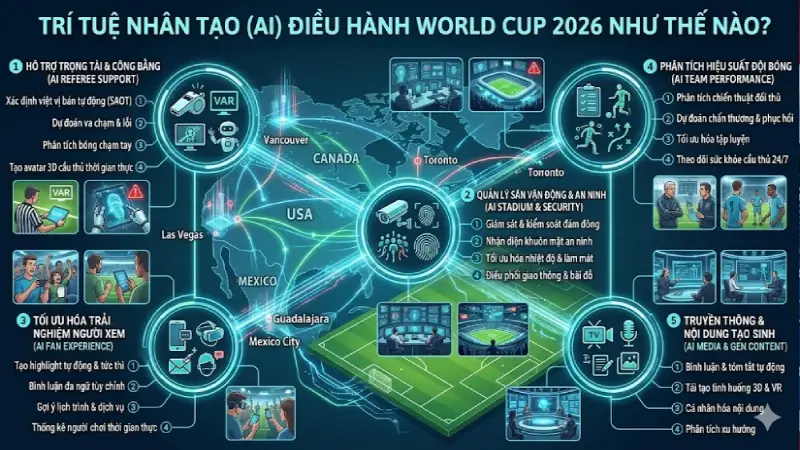 Nâng Tầm Trọng Tài Với Trí Tuệ Nhân Tạo