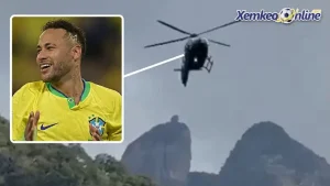 Neymar Hội Quân Tuyển Brazil Bằng Trực Thăng Riêng