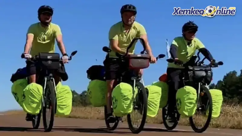 Bộ Ba Argentina Đạp Xe Xuyên Lục Địa Đi Xem WC 2026