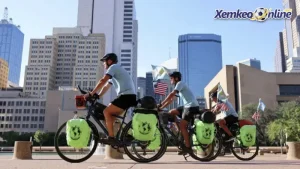 Đạp Xe Xuyên 17 Quốc Gia Cổ Vũ ĐT Argentina
