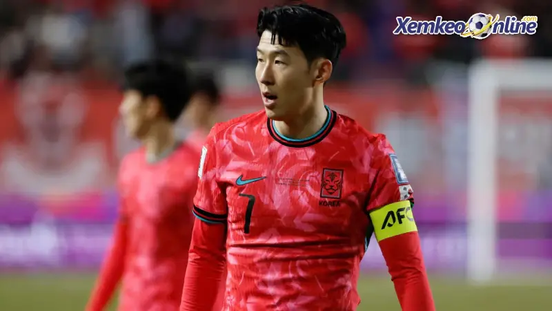 Son Heung Min sẽ chơi World Cup với biểu tượng số 7