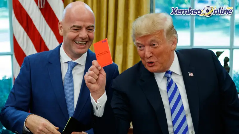 Cuộc Gặp Lịch Sử Giữa Chủ Tịch FIFA Infantino Và Tổng Thống Donald Trump