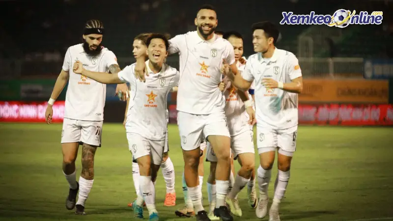 SLNA đang dẫn đầu bảng xếp hạng V.League 2026/2027