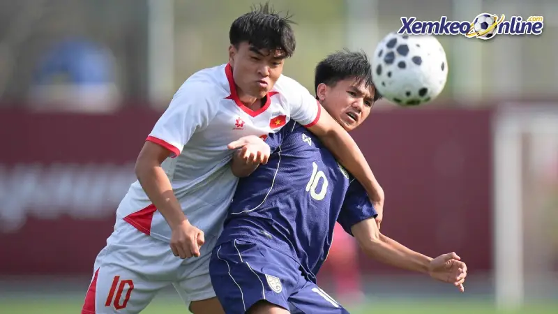 U23 Việt Nam và U23 Thái Lan trong lần so tài gần đây nhất tại CFA Team China 2026