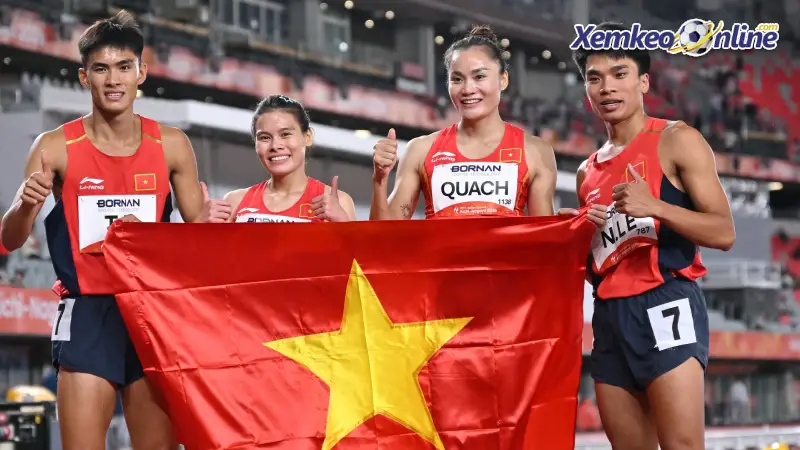 Việt Nam đứng thứ 5 Đông Nam Á ở ASIAD 2026